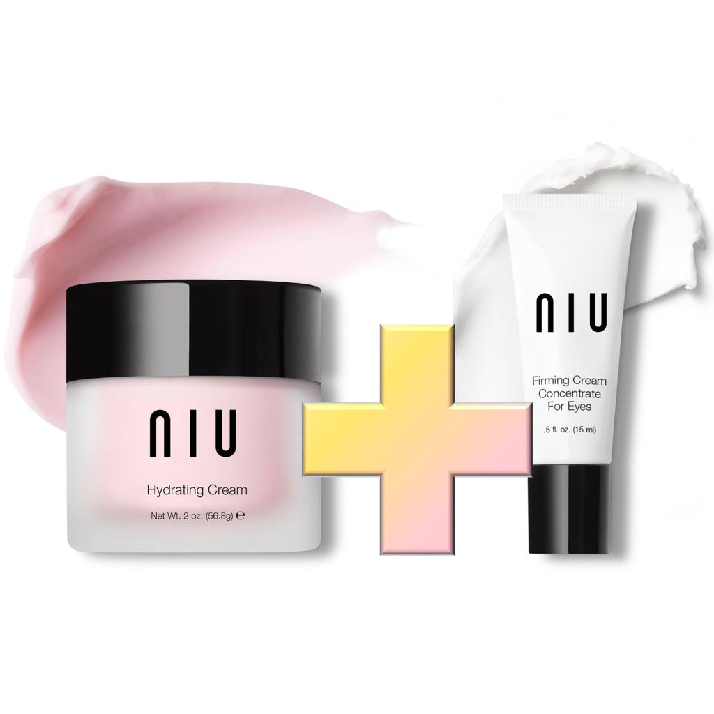 Eye Cream + MoistureSilk Hydrating Cream