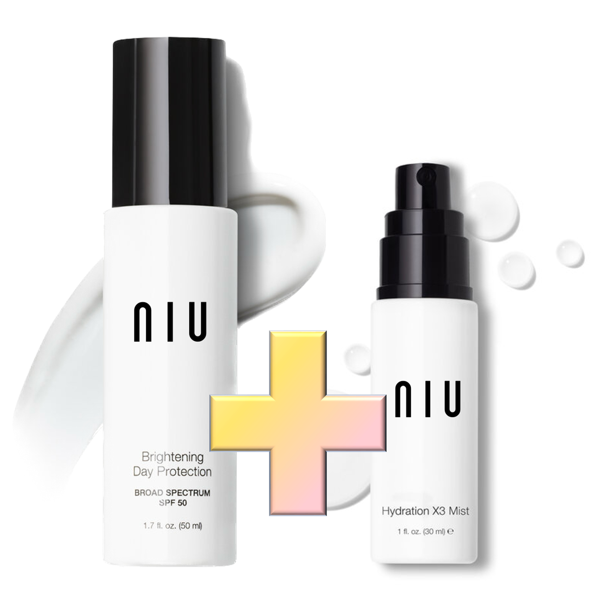 Guard & Glow Essentials: Mist Serum + SPF 50 Moisturizer Set